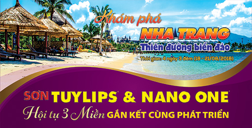 Chương trình khám phá NHA TRANG - Thiên đường biển đảo cùng sơn TUYLIPS & NANO ONE